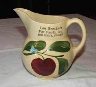   Pitcher Advertising LEA BROTHERS FUR FOODs Wisconsin Alma Center