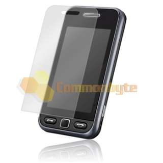 Pink Black Skin Gel Case For Samsung Tocco Lite S5230  