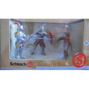  schleich nature set 3 Knights in Armour Toys & Games