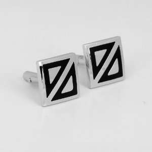   Blcak Square designer cufflinks Y&G Cufflinks C7018 Y&G Jewelry
