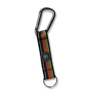    Germany Carabineer Keyring   Black/Red/Gold: Sports & Outdoors
