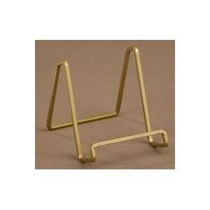  3 Gold Finish Metal Display Stand