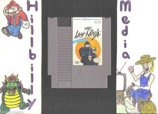 The Last Ninja (Nintendo) Nintendo NES video game 32264900154  