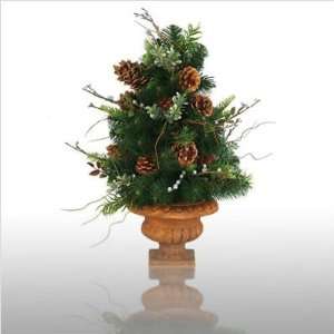  Twigged Spruce Table Top Artificial Christmas Tree: Home & Kitchen