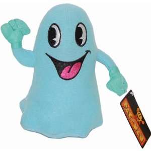  Pac Man 7 Plush Figures: Blue Ghost: Toys & Games
