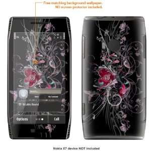   Decal Skin STICKER for Nokia X7 case cover X7 387 Electronics
