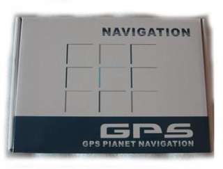   Car GPS Navigation + free maps +4GB memory FM MP4 MP3 Black  
