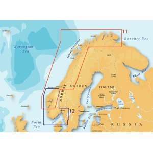    Navionics Platinum 12P SD Norway South West GPS & Navigation