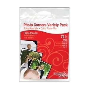  Helmar Paper Photo Corners Variety Pack 72/Pkg; 4 Items 