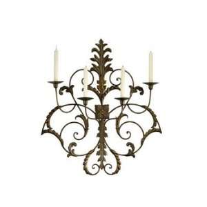 Cyan Lighting 03014 Floral Wall Candle Holder, Accessory Candle Holder 