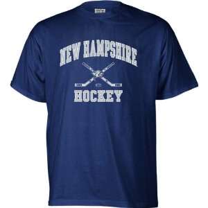  New Hampshire Wildcats Perennial Hockey T Shirt Sports 