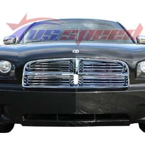  2006 2010 Dodge Charger Chrome Grille Overlay 5PC 