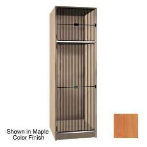   Lower Compartment Black Grill Door Locker, Oiled Cherry: Automotive