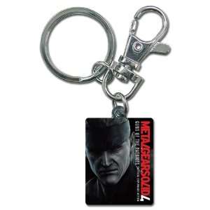  Metal Gear Solid 4 Snake Metal Keychain Toys & Games