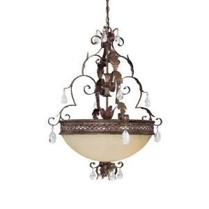  Capital Grandview Five Light Pendant With Crystals