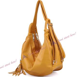 New 3Ways Retro PU Leather Boutique Purse Shoulder Bag Handbag 