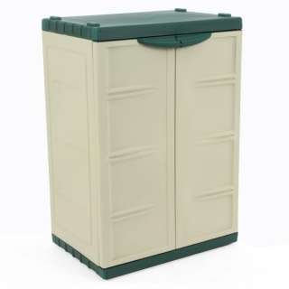   Plastic Storage Cabinet Cupboard Garage Patio Verandah Shed NEW  