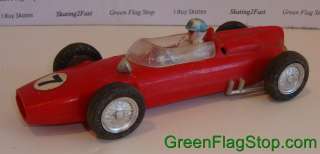 Vintage #7 Plastic Indy 500 Toy Race Car Zee No. 2052  