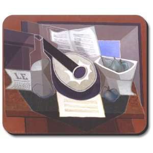  Gris Still Life with Guitar   Mouse Pad Electronics