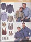 Simplicity 4975 Father Son Western or Plain Shirts Vest