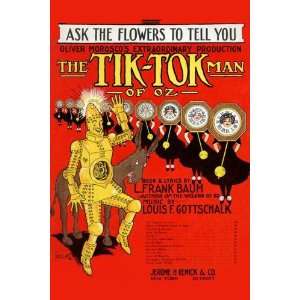 Exclusive By Buyenlarge The Tik Tok Man of Oz 20x30 poster  
