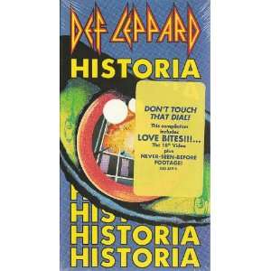  Def Leppard VHS ~ Historia ~ Factory Sealed ~ Rare VHS 