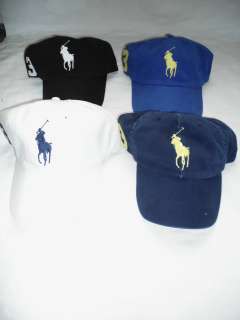 NEW 2012 Mens Ralph Lauren Polo Big Pony Baseball Cap Hat, PICK A 