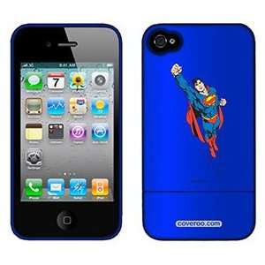 Superman Flying Upward on AT&T iPhone 4 Case by Coveroo 