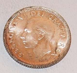 1952 Canada Canadian DIME 10 Ten CENT SILVER COIN  