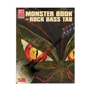  Cherry Lane Monster Book Of Rock Bass Tab (Standard 