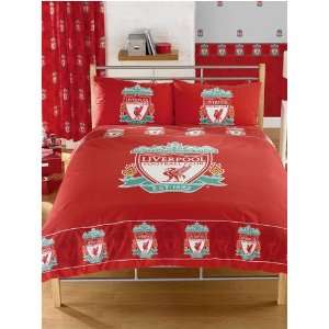  Liverpool Fc Stipple Football Rotary Official Double Bed 