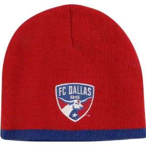  FC Dallas Youth adidas Team Logo Uncuffed Knit Hat Sports 