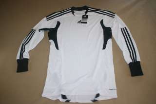 Adidas Mens Formotion Camp 11 Soccer Goalie Jersey NEW White NWT 