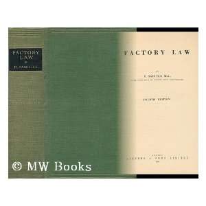  Factory law Harry Samuels Books