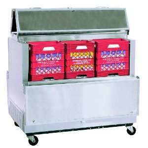   AR084SSS) 8 Cases Cold Wall Dual Access Milk Cooler