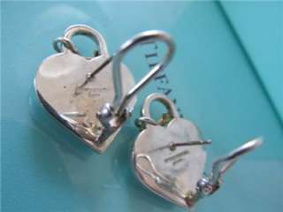 Tiffany & Co. Sterling Silver and 18K Gold Heart & Key Padlock 