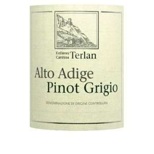   : 2011 Terlano Pinot Grigio Alto Adige 750ml: Grocery & Gourmet Food