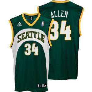 Ray Allen Youth Jersey adidas Green Replica #34 Seattle Sonics Jersey 