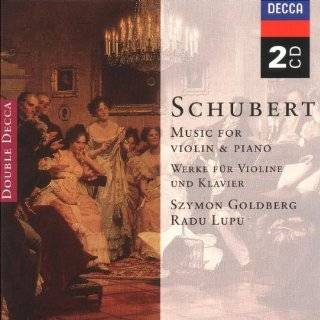 music for violin and piano by franz vienna schubert listen to samples 