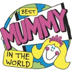   Expression 3D Badges  Best Mummy In The World Toys & Games
