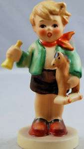 Vntg Hummel Little Boy W/ Horse Figurine 239/C 1960s 90  