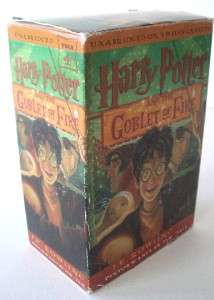 Harry Potter Goblet Of Fire Unabridged 12 Cassettes  