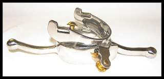 Stainless Steel Ball End Equitation Spurs (Pick from 3 sizes)  