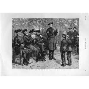  Old Chelsea Pensioners And Young Chelsea Soldiers 1883 