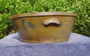 Baltimore, Maryland Decorated Stoneware Milk Pan  