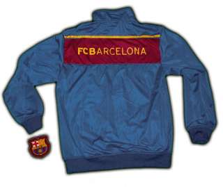new Barcelona FCB zip TRACK JACKET soccer football spain fubol  