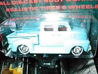 2006 Ultra Hots light blue 50`s CHEVY TRUCK real rider  