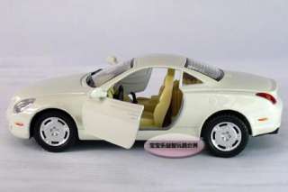 New Lexus SC430 136 Alloy Diecast Model Car White B225a  