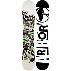  Arbor Del Rey Camber Freestyle Snowboard 153cm Sports 