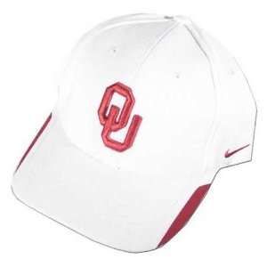  Nike Oklahoma Sooners White Coaches Hat